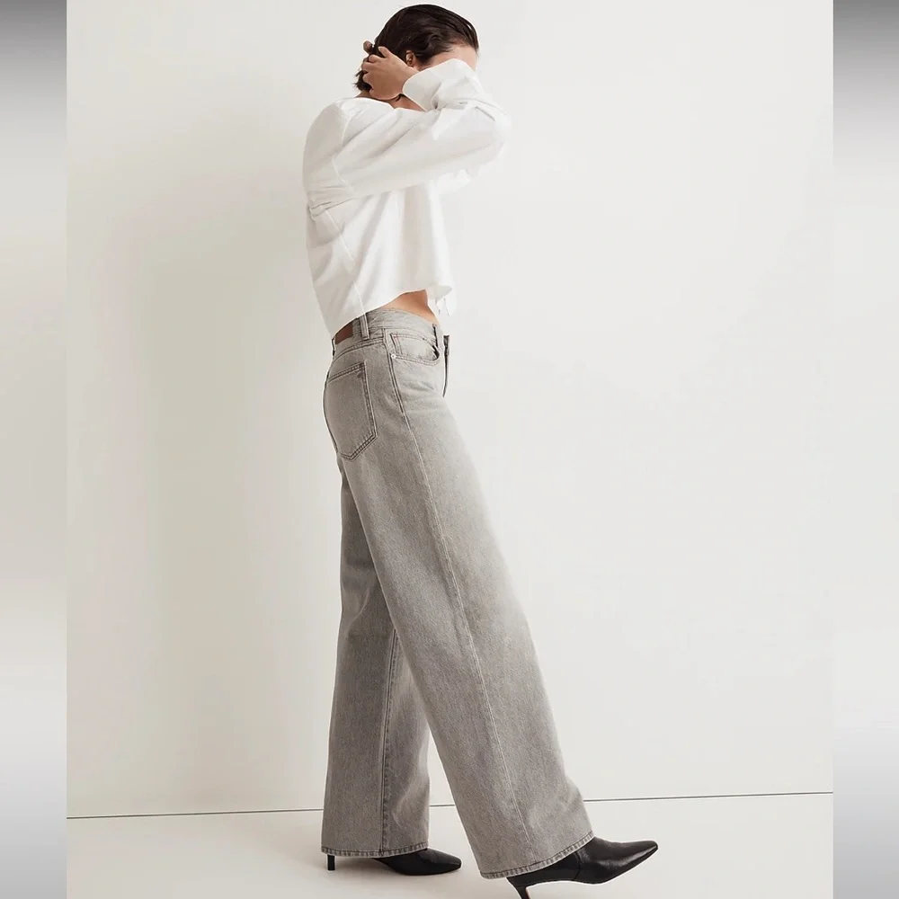 Madewell Signature Oxford Crop Shirt - Picture 2 of 7